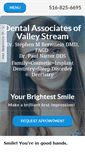Mobile Screenshot of dentalassociatesofvalleystream.com