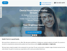 Tablet Screenshot of dentalassociatesofvalleystream.com